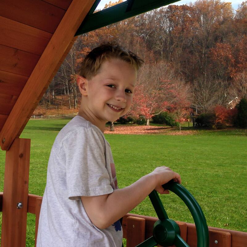 Gorilla Playsets Swing Set Play Steering Wheel