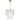 Lavery Isabella's Reign Nickel & Clear Textured Glass 1 Light Pendant