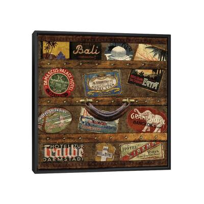 iCanvas "Well Traveled I" by Russell Brennan Framed Canvas Print