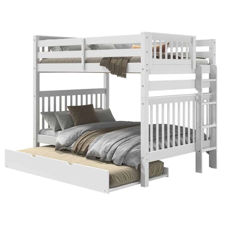 Taylor & Olive Trillium Full over Full Bunk Bed, Twin Trundle