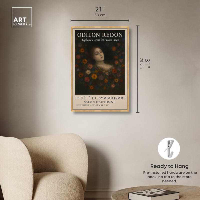 Redon's Beauty Canvas by Art Remedy