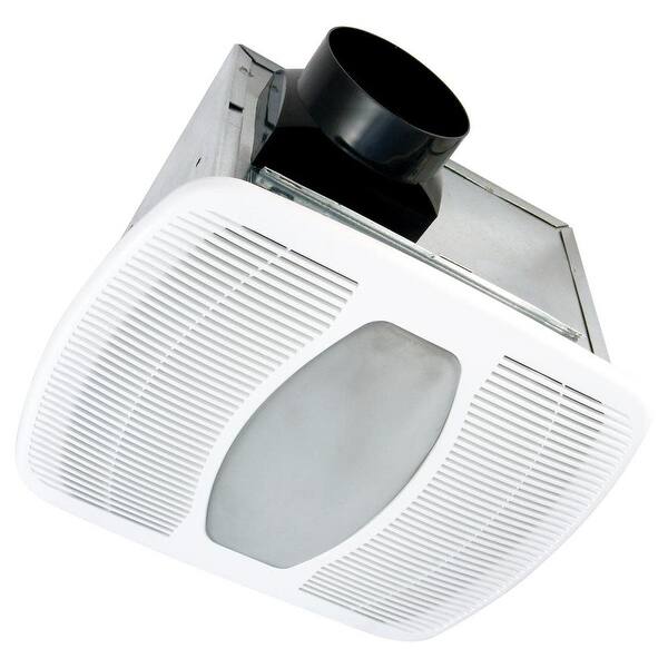 Shop Air King Ledak50 50 Cfm 0 3 Sone Ceiling Mounted Led Light Energy Star White Overstock 17904645