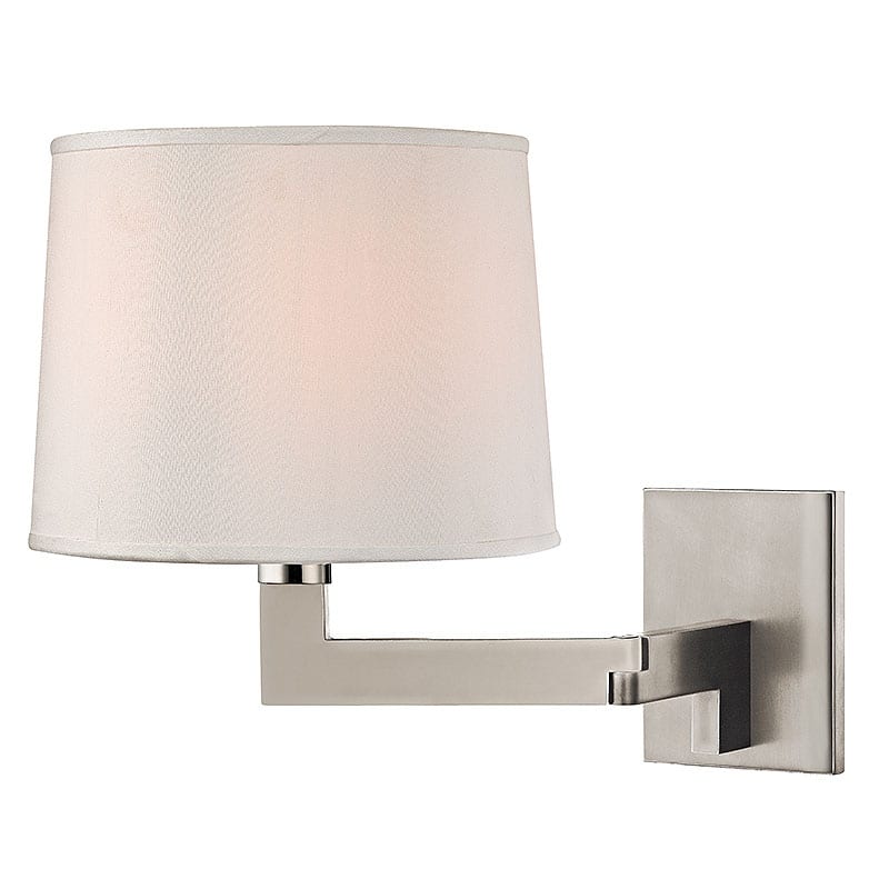 Hudson Valley Lighting Fairport Single Light 11" Tall Wall Sconce - Polished Nickel