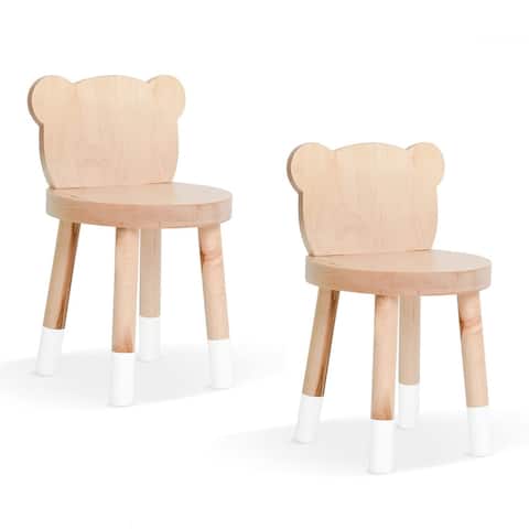 Baba Kids Chair, Solid Maple, Set of 2