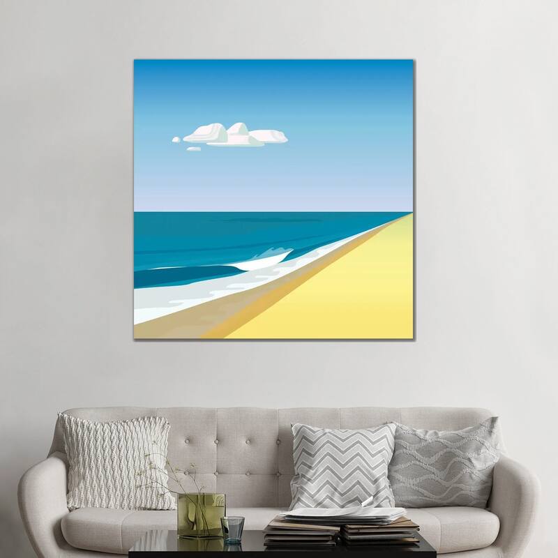 iCanvas "Rothko Beach" by Charles Harker Canvas Print