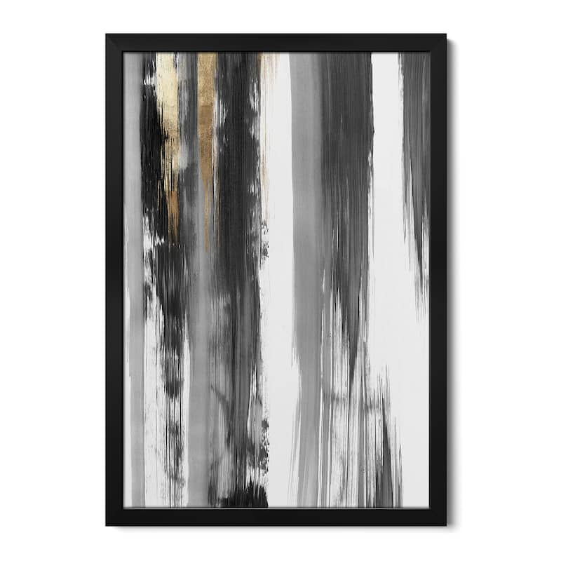 Midas Touch I Premium Framed Poster by PI Studio - Black - 32x24x1