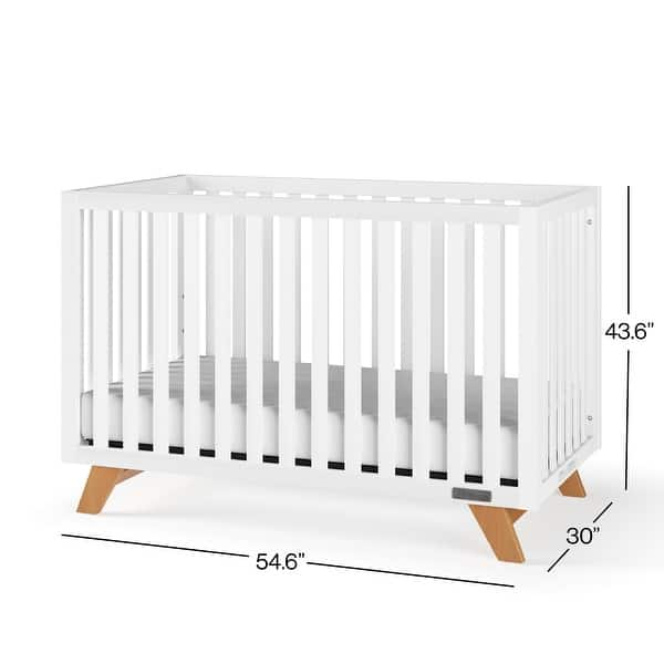 dimension image slide 1 of 4, Forever Eclectic Soho 4-in-1 Convertible Crib