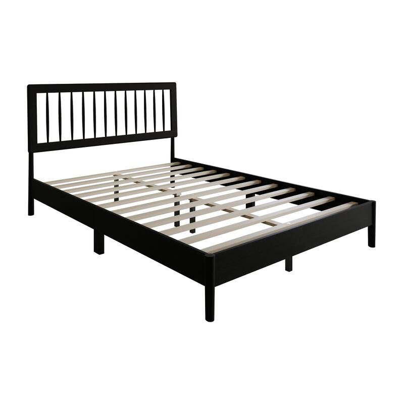 Clayfell Galena Wood Platform Bed
