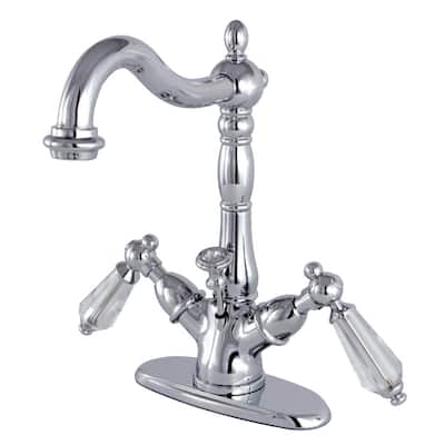Kingston Brass Wilshire Centerset Bathroom Faucet - Includes Metal