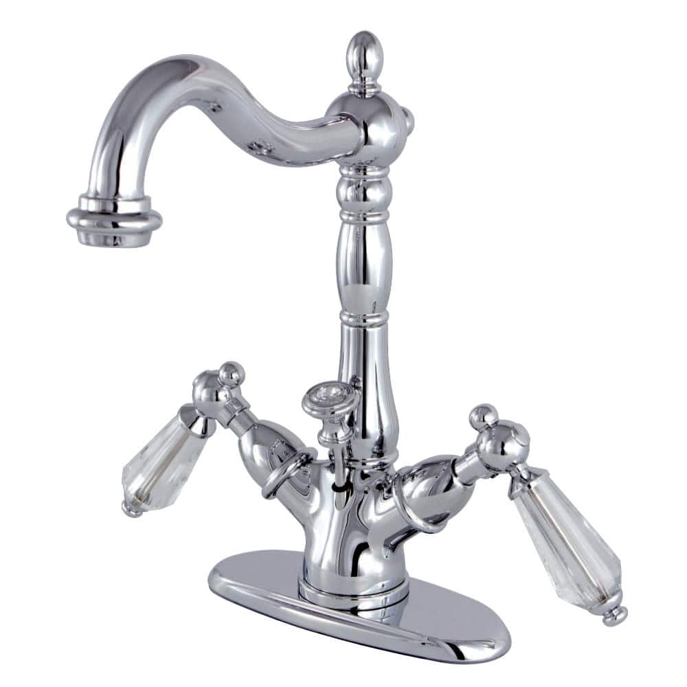 Kingston Brass Wilshire Centerset Bathroom Faucet - Includes Metal