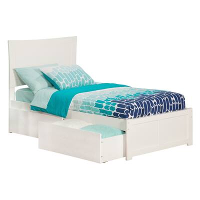 Modern King Bed Platform with Drawers - Espresso Finish, Storage Bed, Sleek Design, Home Bedroom Furniture