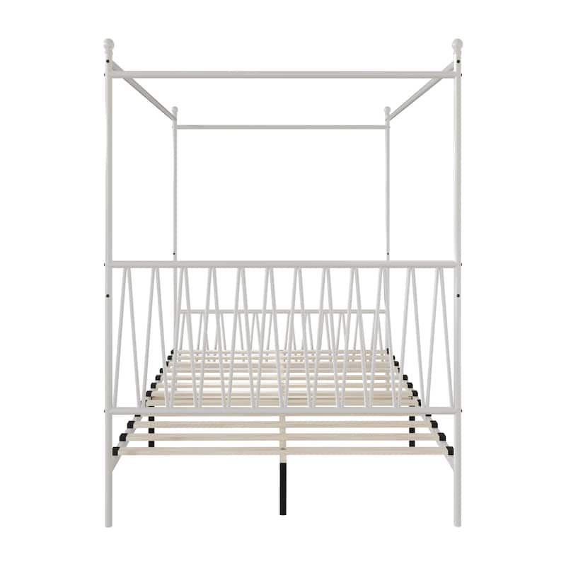 Clayfell Dallas Metal Canopy Bed