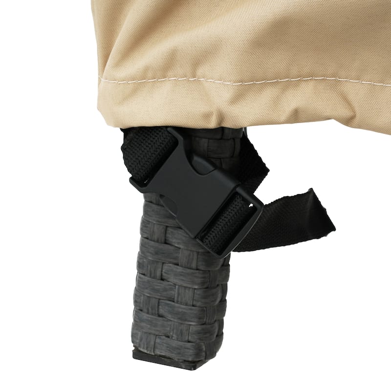 Roomfitters Outdoor Club Chair Shield Covers, Water-resistant and Easy to Clean, Set of 2