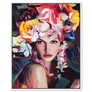 Portrait Canvas Tropical Abstract Wall Art by Art Remedy