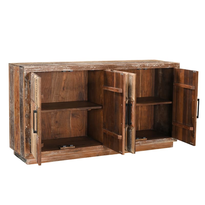Milton 4-door Solid Wood Sideboard