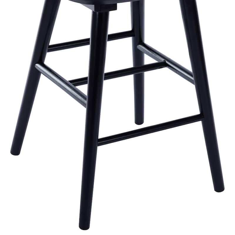 Farmhouse 24" Spindle Wood Counter Stools