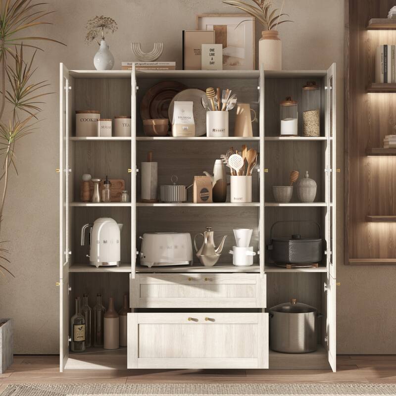 Elegant White Modular Bookcase: Stylish and Flexible Storage Solution for Your Home