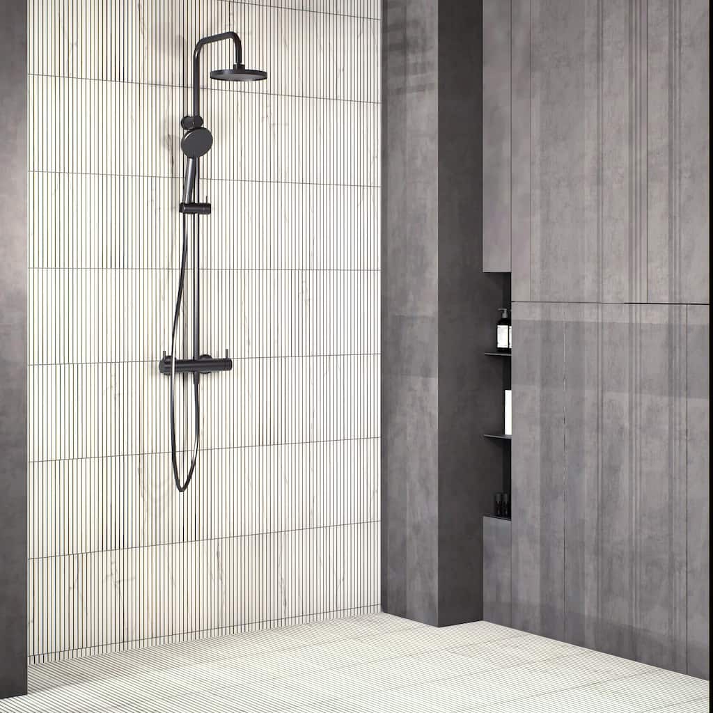 Merola Tile Istanbul Strata Day 6-7/8" x 14" Porcelain Floor and Wall Tile