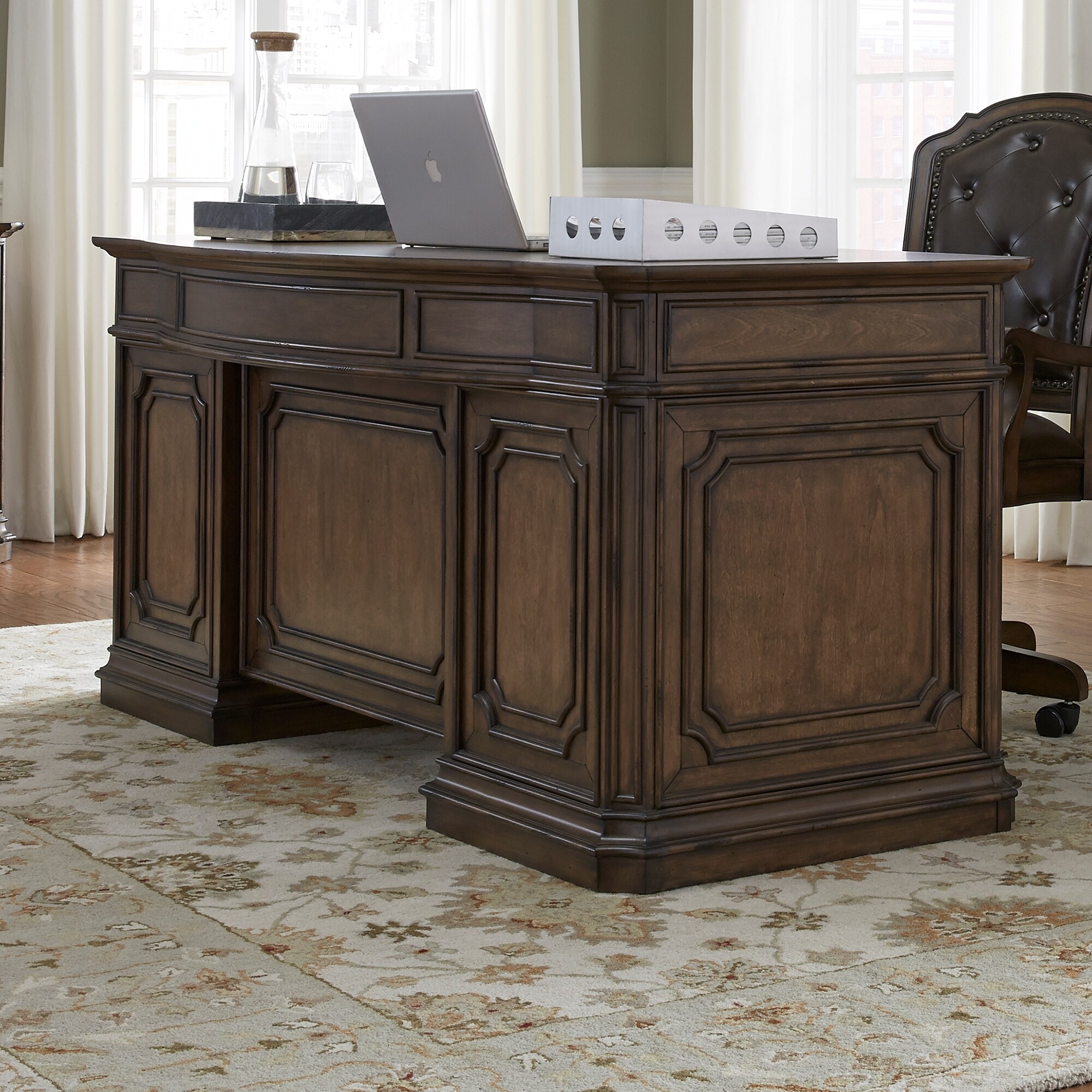 antique executive desk