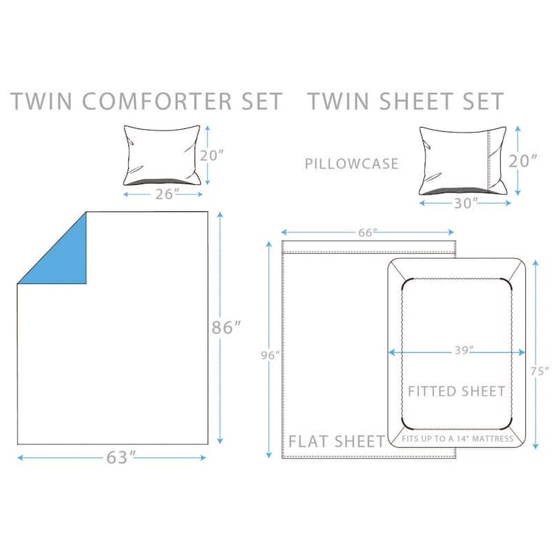 Rugby Stripe Bed in a Bag