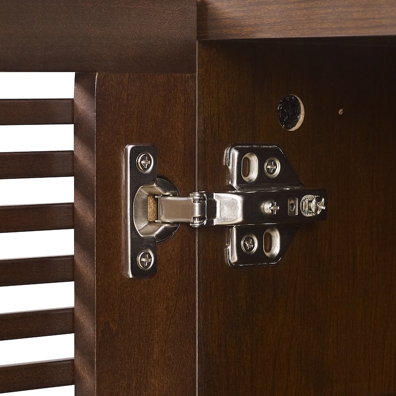 Crosley Cameron Corner Record Player Cabinet With Vinyl Storage