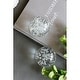 preview thumbnail 2 of 7, Bubble Glass Spheres - 4" - Clear - Set of 2