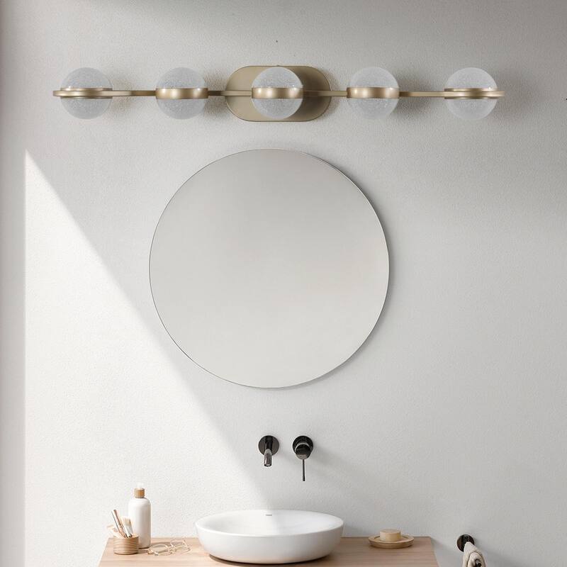 Vanity Lights With 4/5/6 LED Bulbs For Bathroom Lighting