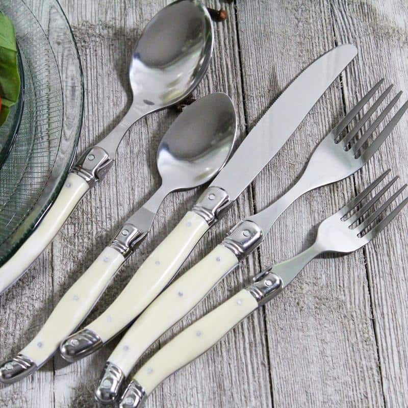 20-piece Laguiole Flatware Set by French Home (Service for 4)