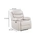 preview thumbnail 5 of 3, Power Recliner Chair with Split Back and Pillow Top, Cream