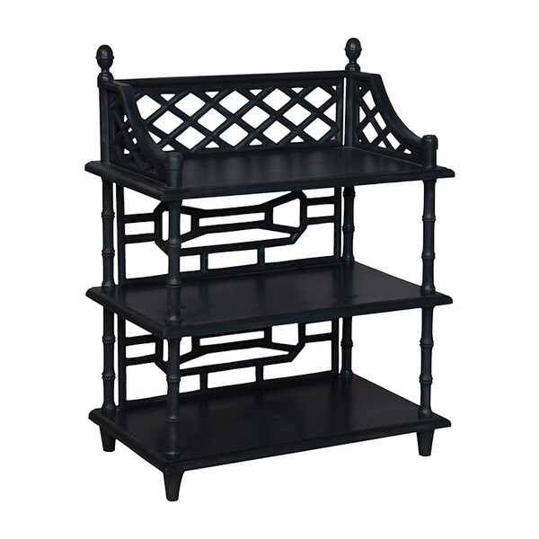 GuildMaster 7145 30" Wide 3 Shelf Mahogany Bookcase