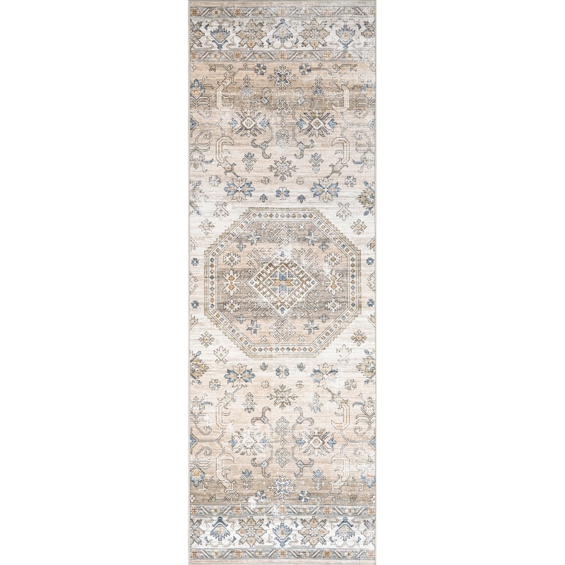 Nuloom Darby Persian SplashGuard Machine Washable Area Rug