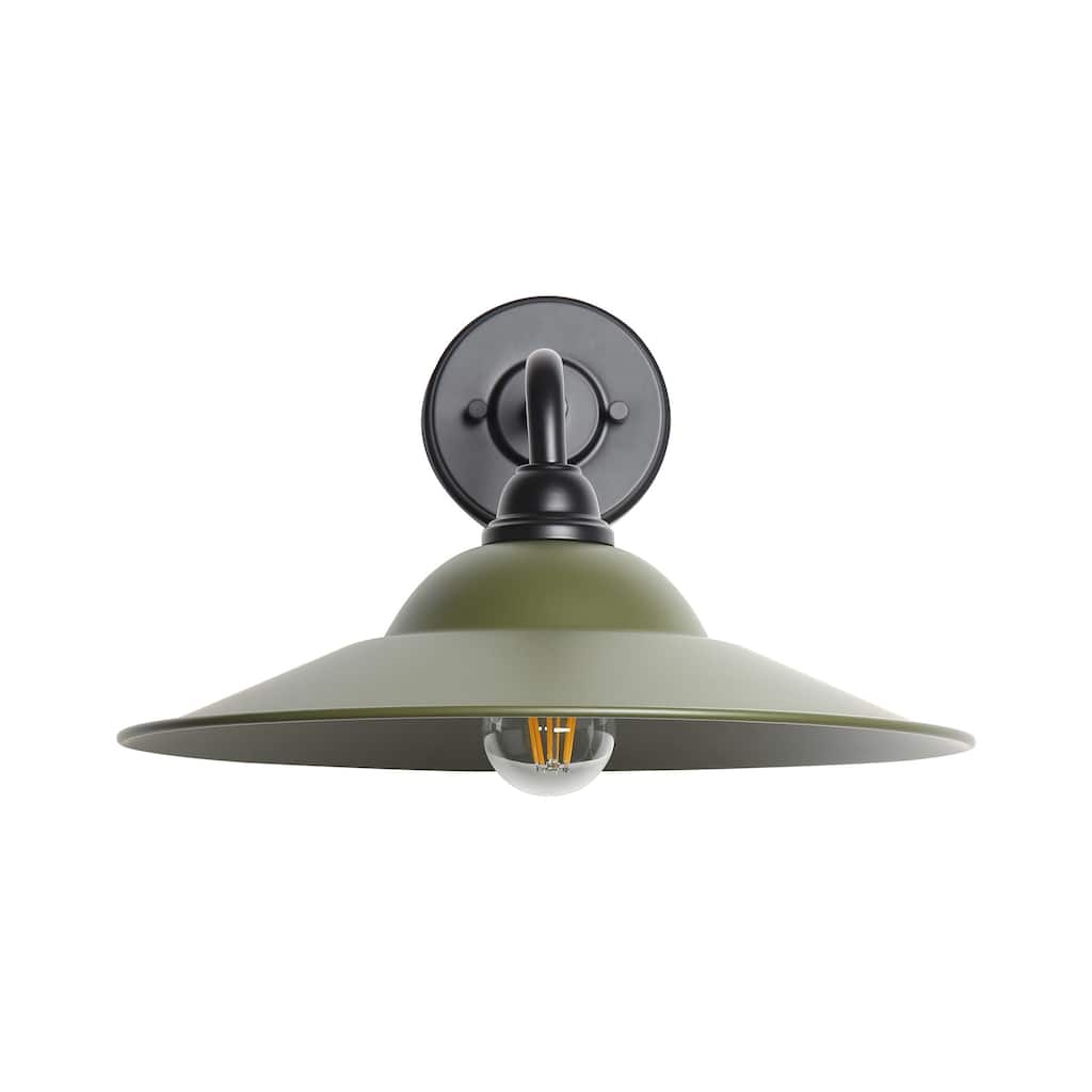 Golden Lighting 5096-OWL-MP Croma 12" Tall Outdoor Wall Sconce