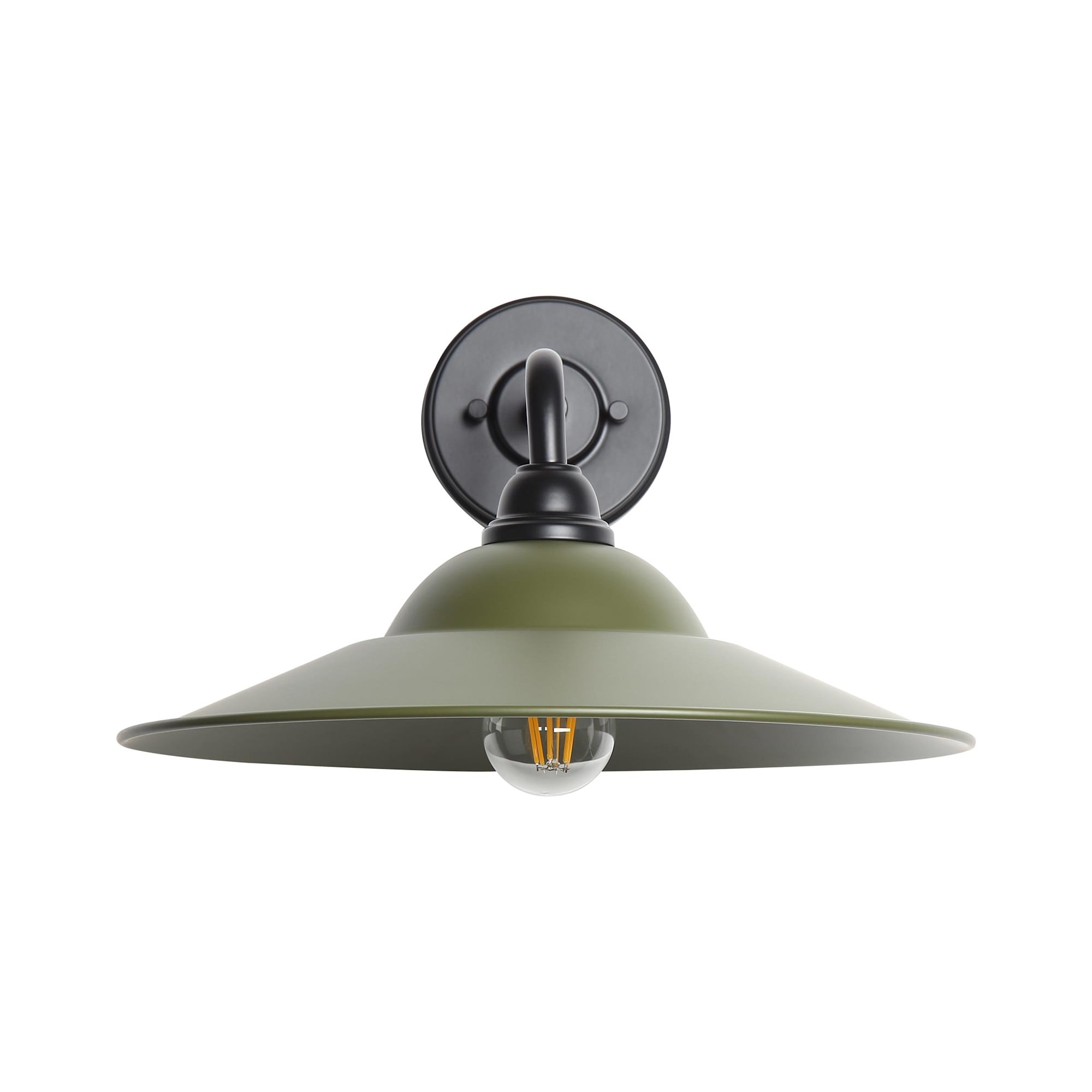 Golden Lighting 5096-OWL-MP Croma 12" Tall Outdoor Wall Sconce