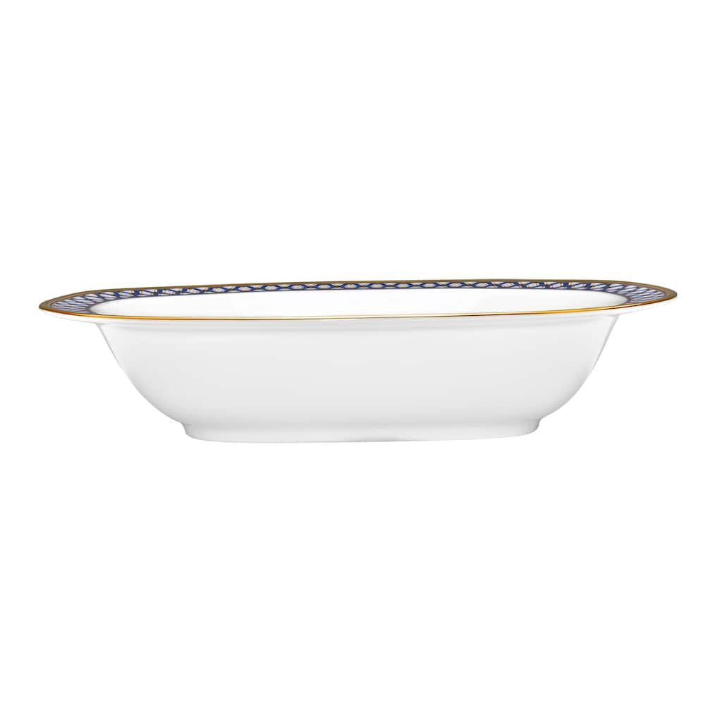 Noritake Blueshire Oval Vegetable Bowl, 10-1/2", 24 oz.