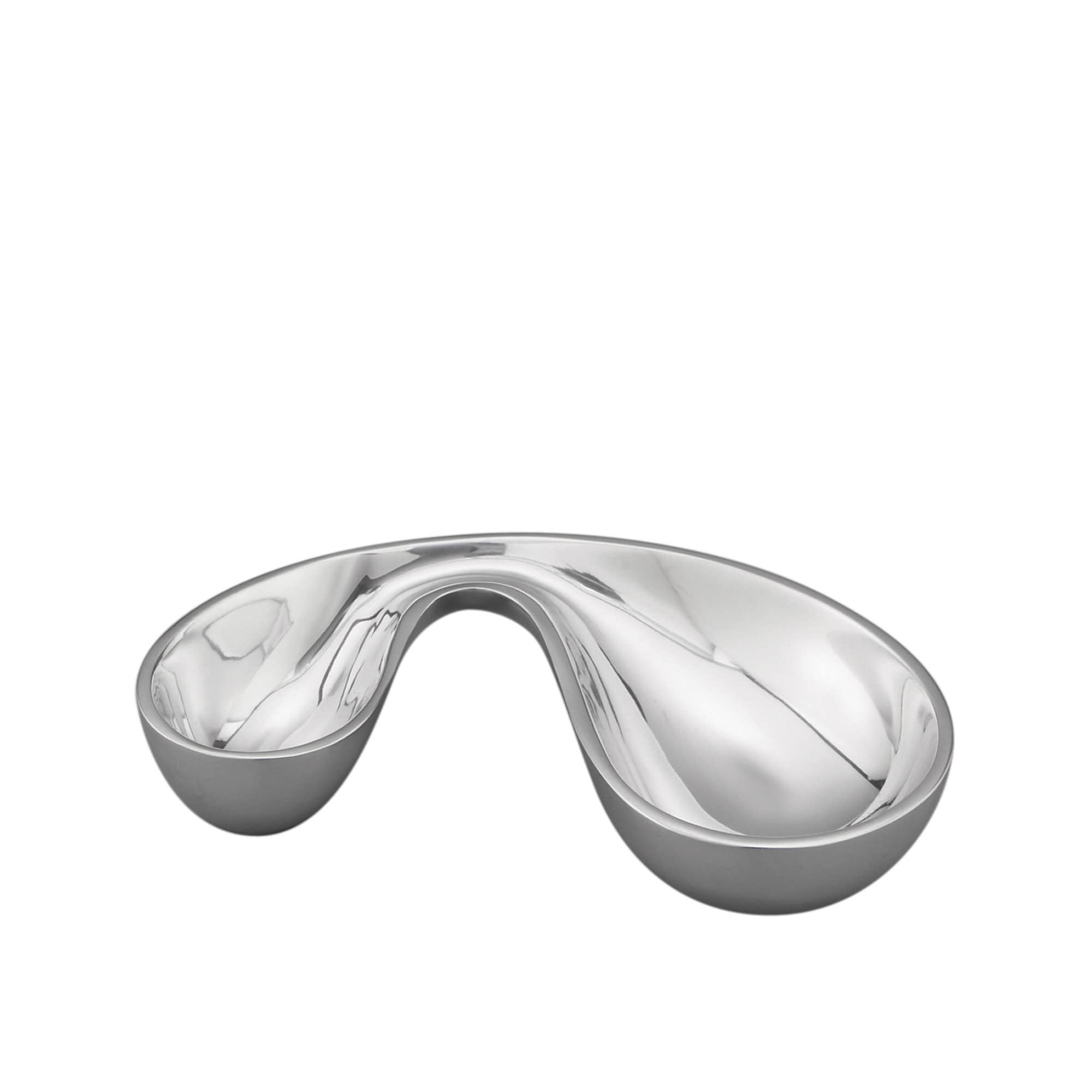 Nambe Morphik Olive Bowl - 7" x 11" x 4.5"