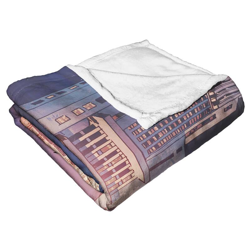 DC Batman Knight Watch Silk Touch Throw Blanket