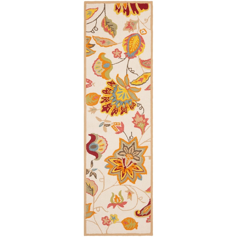 SAFAVIEH Handmade Four Seasons Baldina Floral Rug