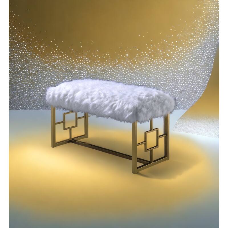 Modern & Contemporary Bench with Cushuion