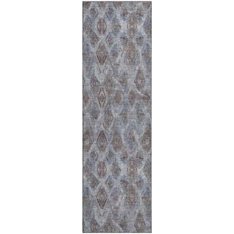 Premium Washable Super Soft Abstract Diamonds Mayfield Rug