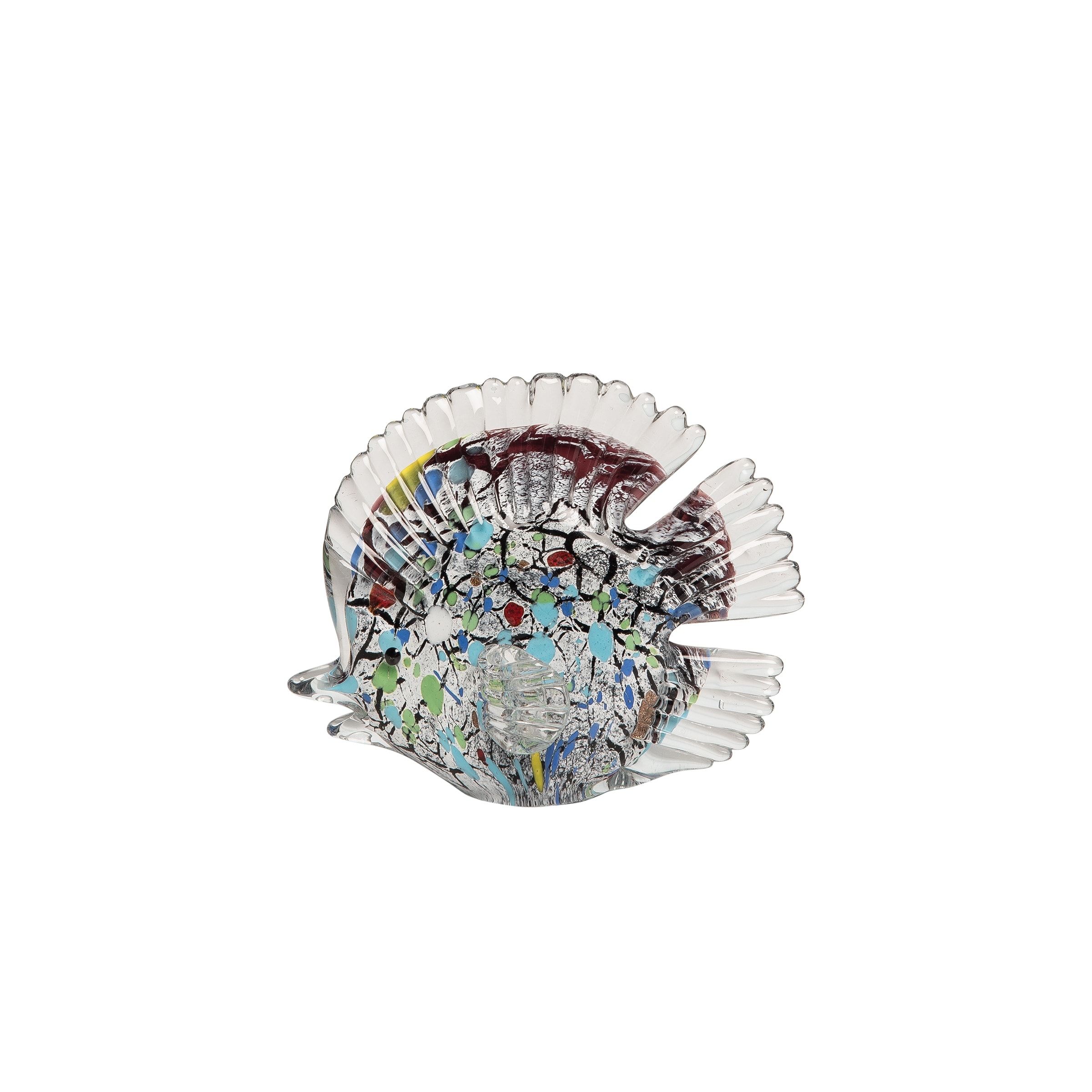 Glass Blow Fish Figure Figurine