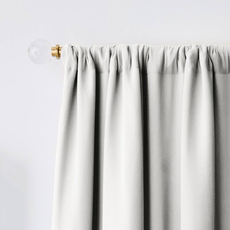 Karl Lagerfeld Paris Silky Cloud Blackout Curtain Panel Pair