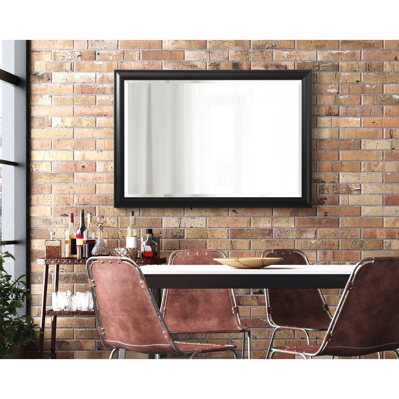 Kate and Laurel Dalat Framed Beveled Wall Mirror