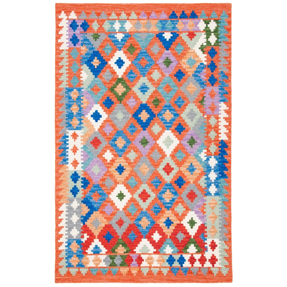 SAFAVIEH Handmade Aspen Mendushe Boho Wool Rug