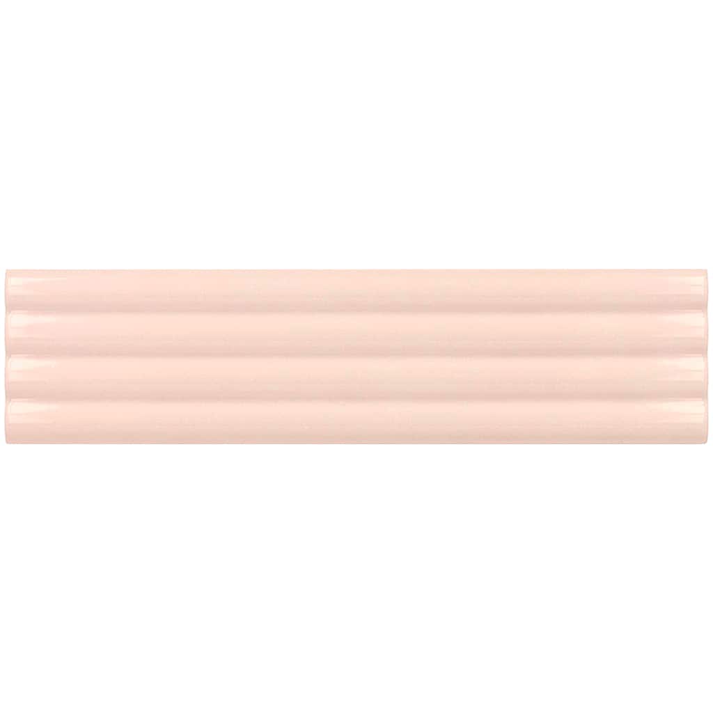 Apollo tile 2" x 8" Arte Glossy Pink Ceramic Tile (4.09 sq ft/case) - 38 Pack