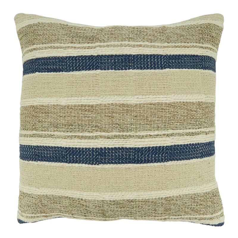 Stripe Design Throw Pillow - Feather Down - 20"