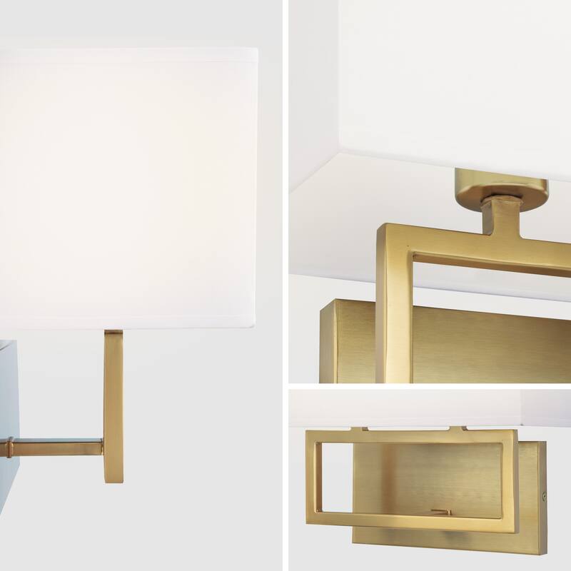 Brio Lighting Pressley - 2 Light Dimmable Wall Sconce