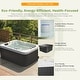 preview thumbnail 10 of 38, Patiowell 4-Person 41 Jets Hot Tub with Digital Control System-The Fresh Water System and LED Lighting-Intelligent
