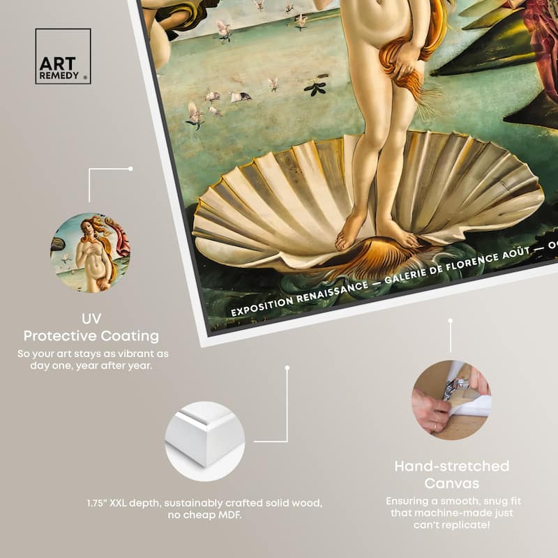 Renaissance Birth of Beauty Canvas by Art Remedy