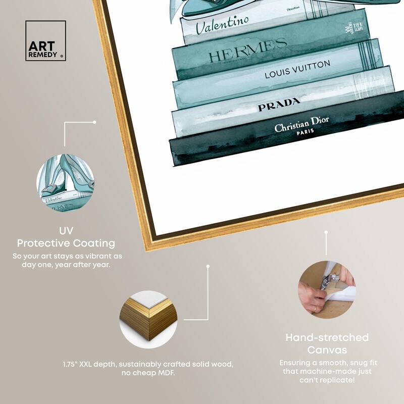 Luxury in Layers Canvas by Art Remedy
