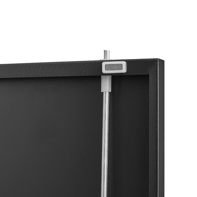 Modern File Cabinet, File Organizer Storage Cabinet with Door Locks and 2 Adjustable Shelves for Home, Office, School and Garage